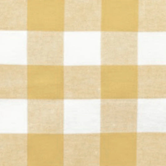 Yellow Gingham Tablecloth