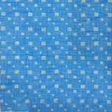 Block Print Tablecloth - Blue and White