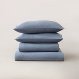 Egyptian Cotton-European Linen Sheet Set Dusk