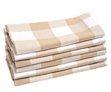 Custom Buffalo Plaid Napkins - Pastel Color Napkins