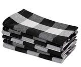 Cotton Napkins - Plaid Cloth Napkins