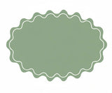 Oval Placemat - Scalloped Placemats