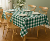 Cotton Tablecloths - Plaid Cloth Tablecloths