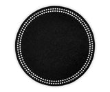 Black Table Placemats