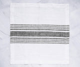 Black Striped Napkins