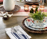 Restaurant Napkins - Set of 6 Bistro Napkins