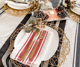 Restaurant Napkins - Set of 6 Bistro Napkins