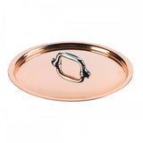 Mauviel Copper Lid With Cast Stainless Steel Handle