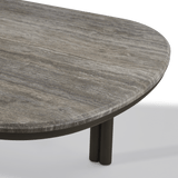 Cove Aluminum Pill Dining Table