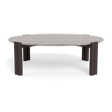 Cove Aluminum Round Coffee Table