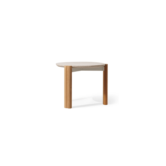 Cove Teak Round Side Table