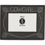 Cowgirl Studded Chocolate Picture Frame,  4 MOQ