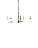 Nottaway Small Bronze Chandelier