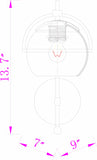 Capella Wall Sconces - Clearance