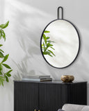 Comaltepec Black Metal Mirror - Clearance
