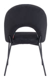Merion Dining Chair (Set of 2) Multicolor Print & Black