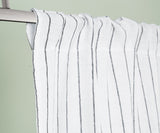 100 % Linen Curtains - White Curtains