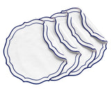 Navy Round Placemats