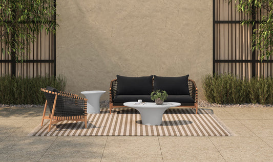 Kuna Outdoor Lounge Chair Black