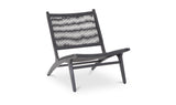 Palma Outdoor Lounge Chair Black