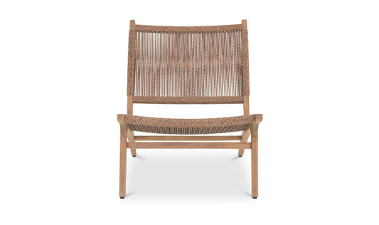 Palma Outdoor Lounge Chair Warm Brown