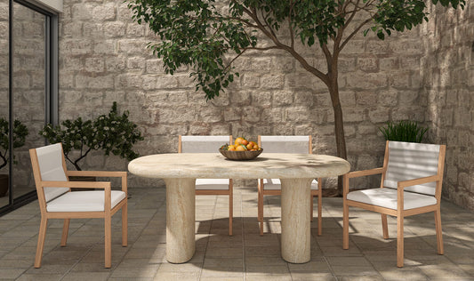 Luce Outdoor Dining Chair Natural