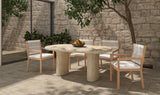 Luce Outdoor Dining Chair Natural