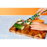 8 inch Chef Knife with Printed Blade-Green