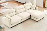 MOLLY 107" 3 Seater Sofa with 1 Ottoman