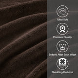 Antibacterial Spa-Like 8-Piece Bathroom Towel Set, Brown