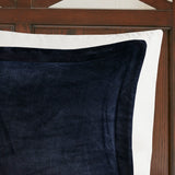 Plush To Sherpa Winter Comforter Set, Navy Blue