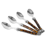 French Home Laguiole Tortoise Shell Coffee Spoons