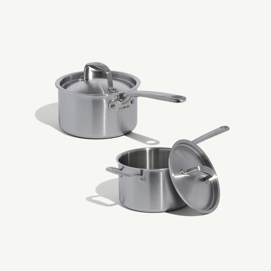 MADE IN Stainless Saucepan Set