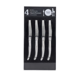 Laguiole Connoisseur 4-Piece Stainless-Steel Steak Knife Set