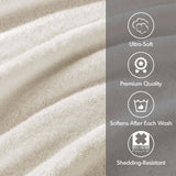 800GSM Ultra-Soft 100% Cotton Absorbent Towel Set, Cream