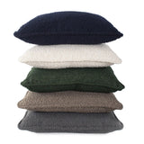 24 in. x 24 in. Pillow Barbet Chocolate - Down Insert