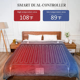 Electric Heated Blanket King Size, Dual Control