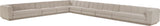 Modari - Sectional - Beige