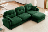 MOLLY 107" 3 Seater Sofa with 1 Ottoman