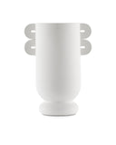 Happy 40 Straight White Vase