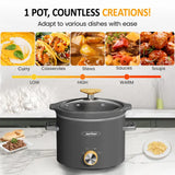 Wholesale 2 Quart Slow Cooker, Small Slow Cooker with Ceramic Pot