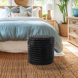 No Tip Cylinder Short Shar Pei Black