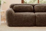MELLOW 114" 3-Seater Sofa with 3 Ottomans