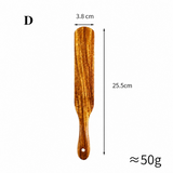 Acacia Wood Spatula Set Natural Cooking Utensils