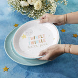 Twinkle Twinkle 9 in. Premium Paper Plates (Set of 16)