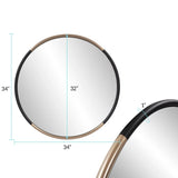 Fitzgerald Round Mirror