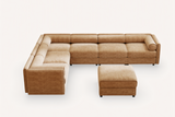 HARMONY 142" 6-Seater Sectional  Sofa with Arm