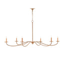 Saxon Large Tan Chandelier