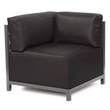 Axis Corner Chair Atlantis Black Titanium Frame