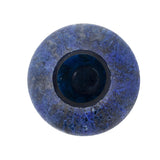 Zynsky Art Glass in Deep Azure Blue- Short
